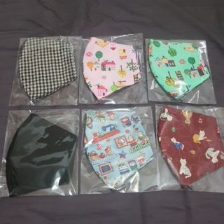 （重複使用）手工純棉立體透氣口罩布套
