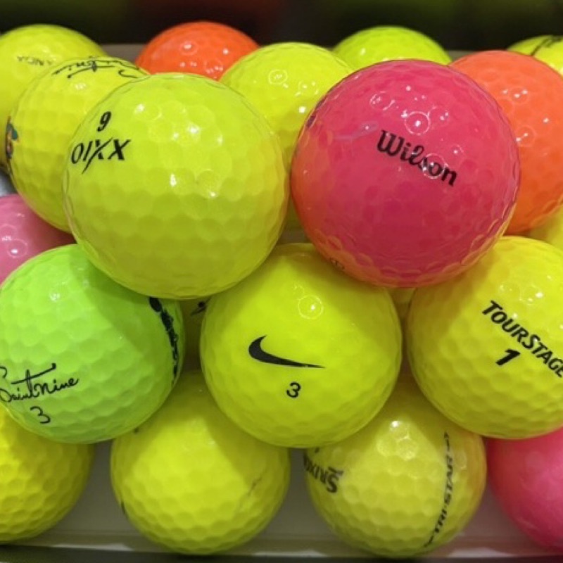 ✨現貨✨二手Golf高爾夫球 隨機出貨 8成新 彩色球