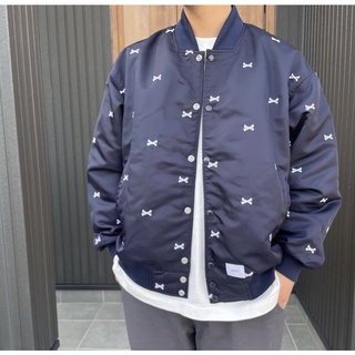 Wtaps TEAM JACKET NYLON TWILL Black L | chaofightshop.com