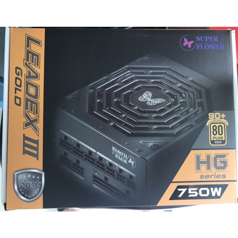 振華 LEADEX III Gold 750W 全模組 電源供應器 (SF-750F14HG)