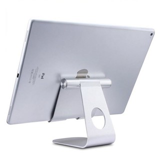 鋁合金角度可調桌上型手機平板充電支架-銀灰色