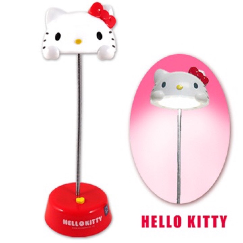 Hello Kitty LED 可彎曲USB/電池兩用造型檯燈 [KT-LED03]