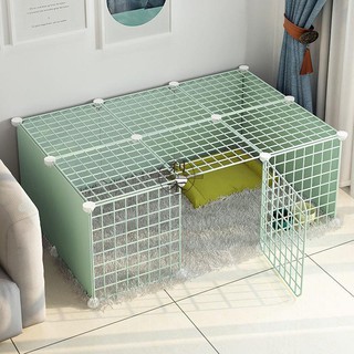 現貨（台灣） 狗籠子小型犬室內家用隔離護欄兔貓別墅狗柵欄寵物圍欄狗窩寵物籠