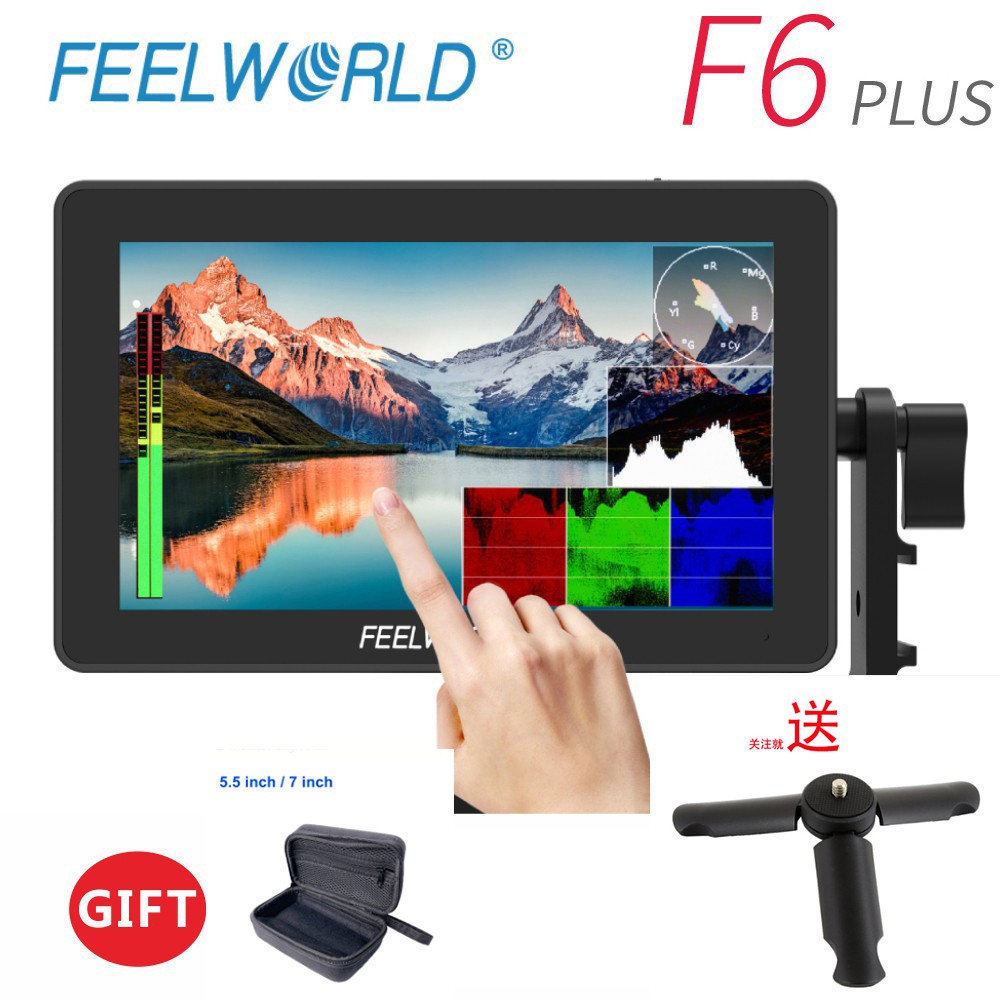 【保固一年】富威德 FeelWorld F6 PLUS 4K 5.5吋 屏幕 3D LUT 監視器 HDMI 螢幕 觸控