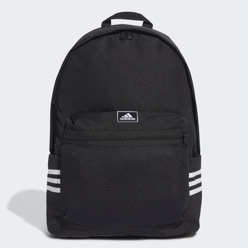 【lujiu_shop】「門市出清價」Adidas 基本款 三線 後背包 黑色/FT6713