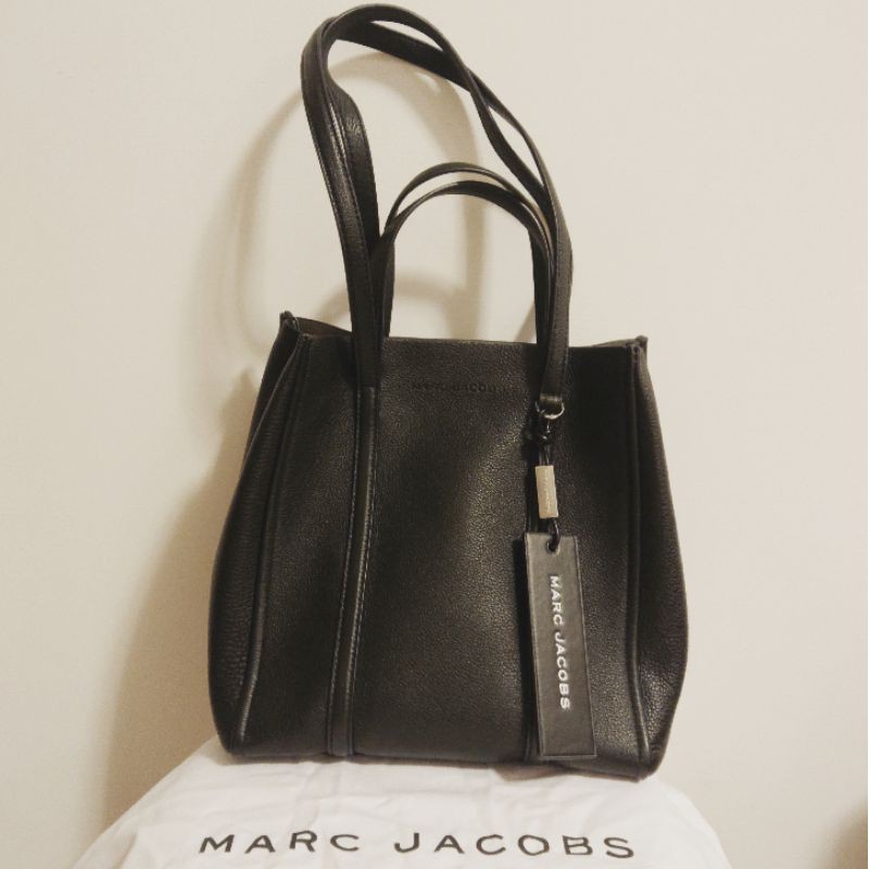 Marc Jacobs MJ 專櫃款 The Tag Tote 27 皮革 托特包