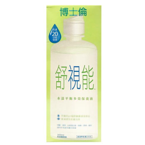 博士倫舒視能水漾平衡多效保養液300ml 隱形眼鏡藥水 蝦皮購物