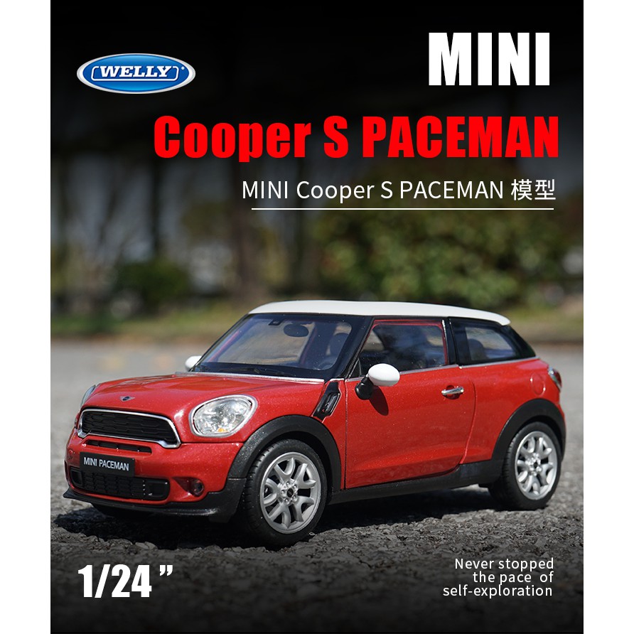 【MRW】威利 1:24 MINI COOPER S COUNTRYMAN 合金車 模型車