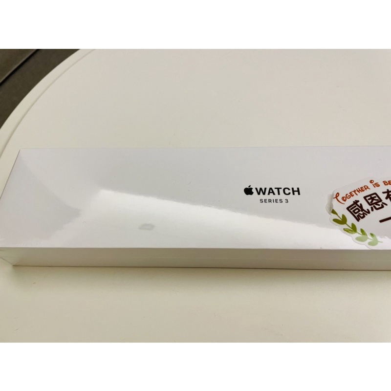 全新未拆Apple Watch 3代 38mm銀色鋁殼