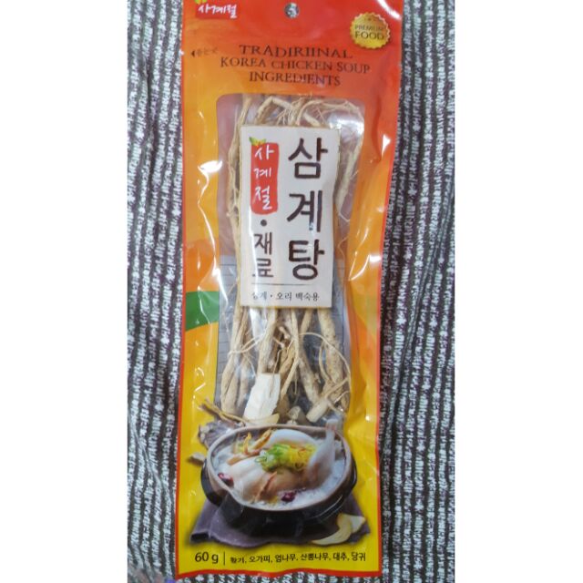 韓國 人蔘雞 材料包-批發