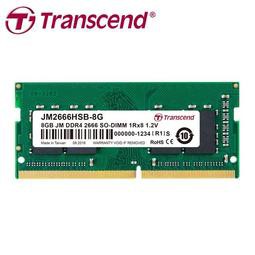 【也店家族 】(筆電記憶體)_創見 JetRam 8GB DDR4 2666_(JM2666HSG-8G