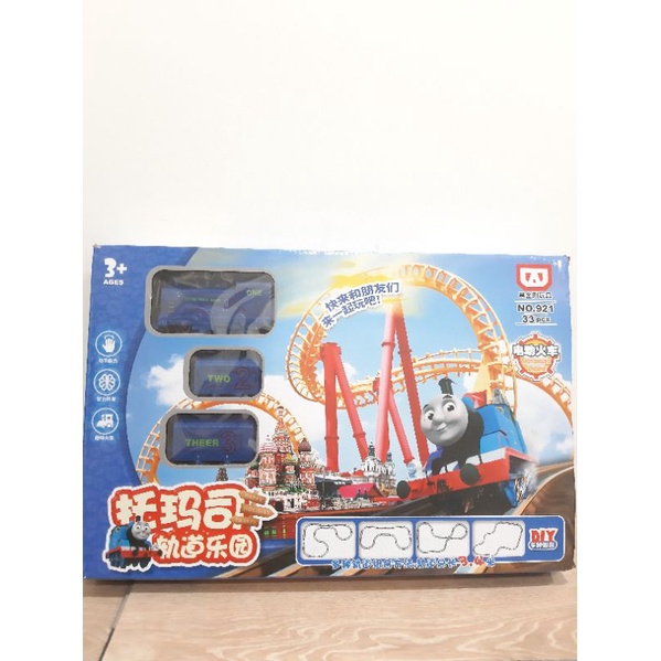 二手玩具 托瑪司軌道樂園 電動火車 恩典玩具需裝電池