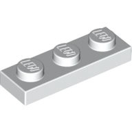 LEGO 樂高 3623 白色 顆粒薄板 Plate 1x3 362301