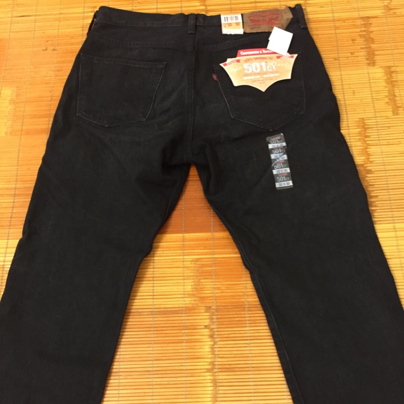 Levis 501ct 復古標 黑色