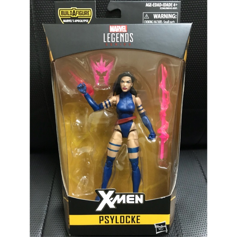 (卡司 正版現貨）Marvel legends 6吋 靈蝶 Psylocke 金鋼狼 X-men 天啓 天啟套（無baf