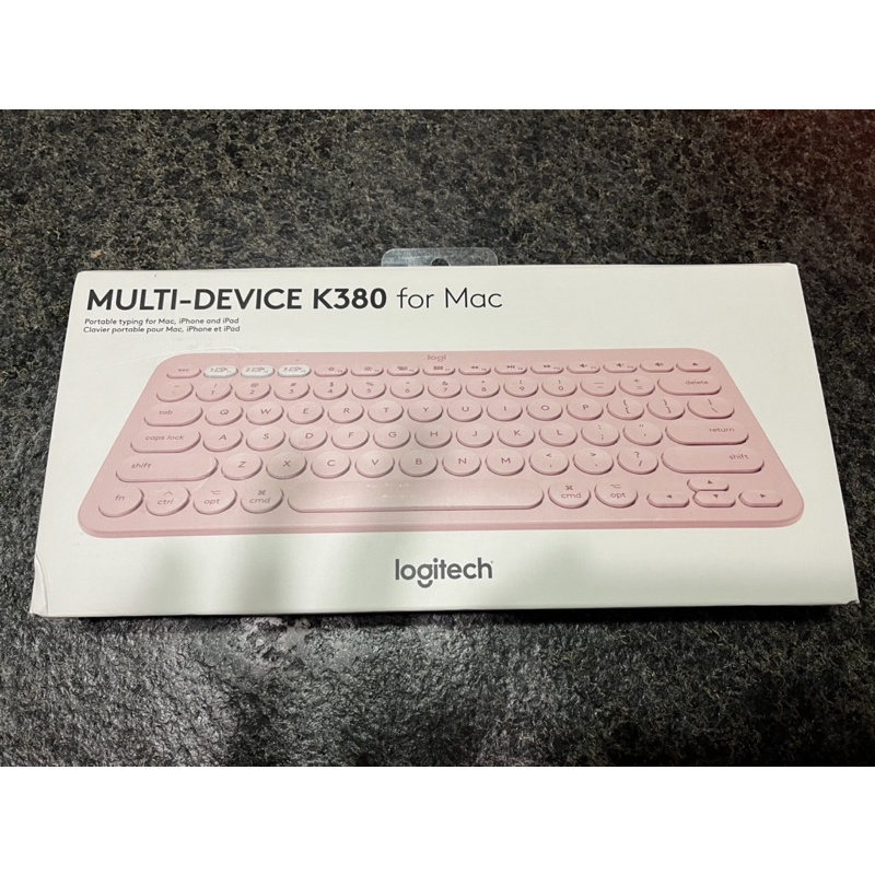 ［二手］羅技 Logitech K380 鍵盤 粉