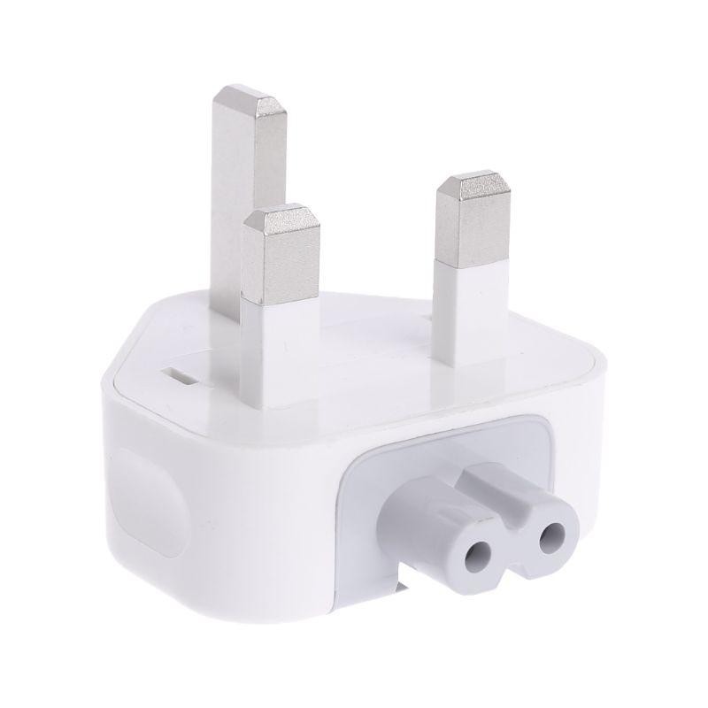 Quu 白英國ac插頭充電器適配器對於蘋果的ibook 的macbook Ipad的iphone 蝦皮購物