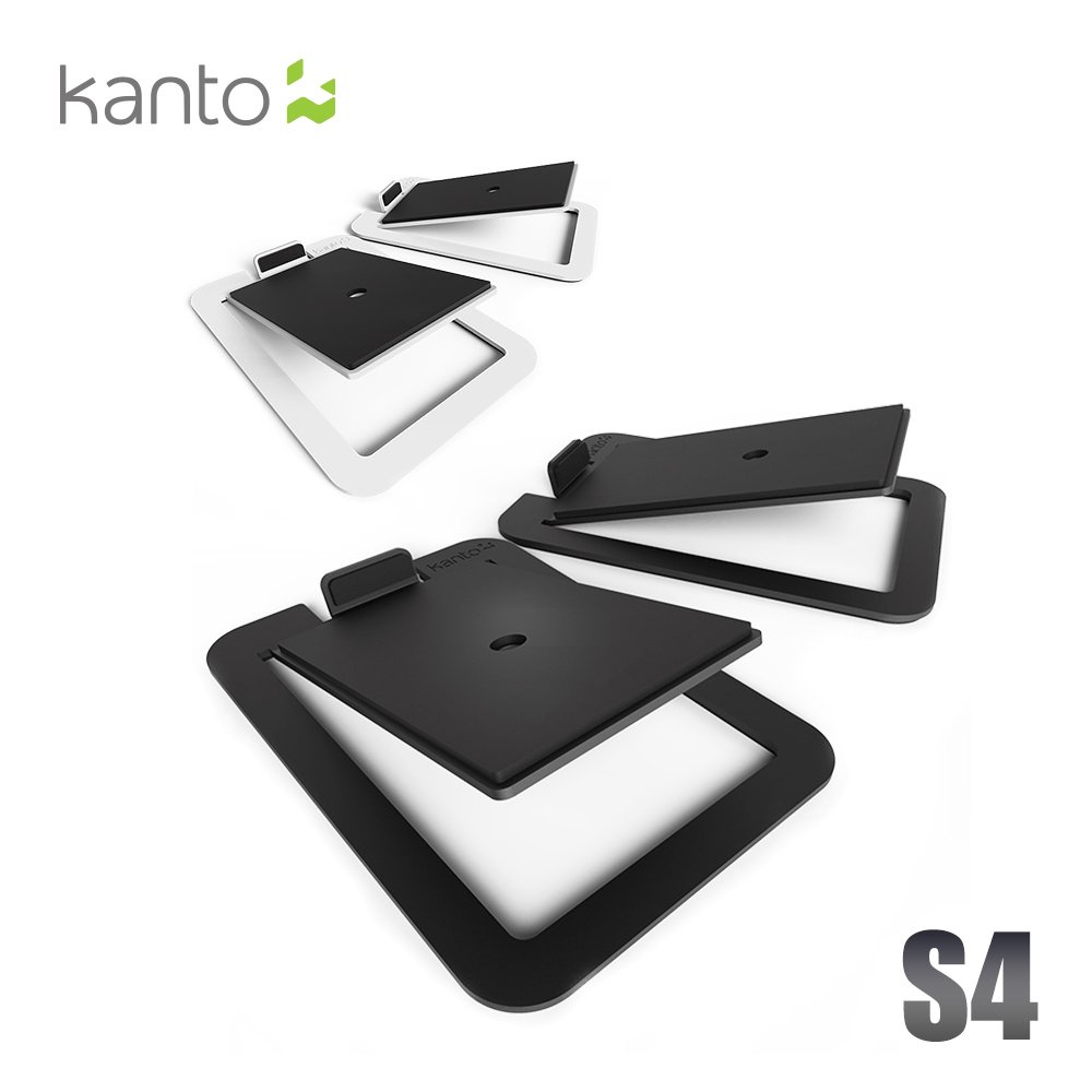 【Kanto S4】書架式4吋喇叭通用腳架 YU4立體聲書架喇叭專屬腳架 / 可適用4吋喇叭