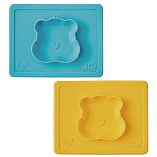 美國 EZPZ HAPPY MAT Care Bears 聯名餐碗/餐具/安全/無毒/矽膠(願望熊/貪玩熊)【麗兒採家】