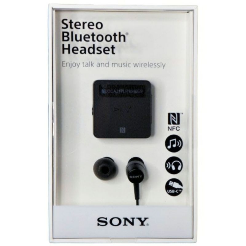 【出清】Sony SBH24 藍芽耳機 NFC 立體聲 入耳式 運動耳機 手機 筆電