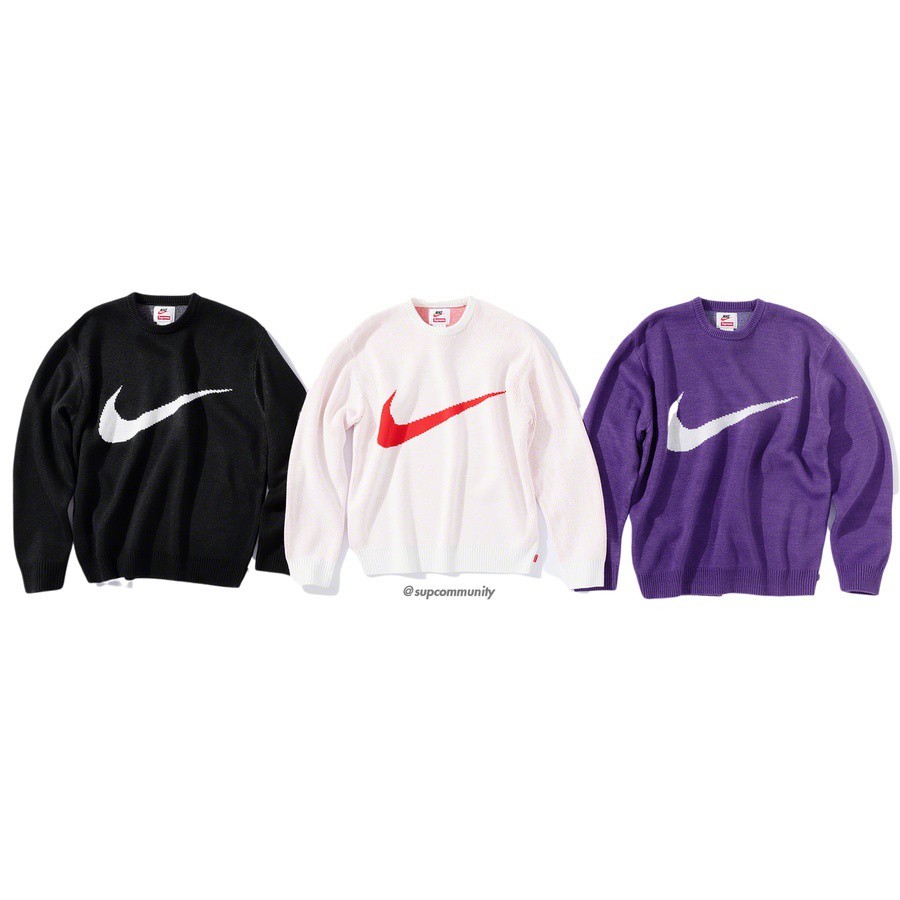 nike x supreme sweater