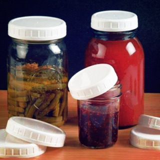 Ball MASON JAR 塑料儲物蓋蓋子常規廣口蓋罐子罐子