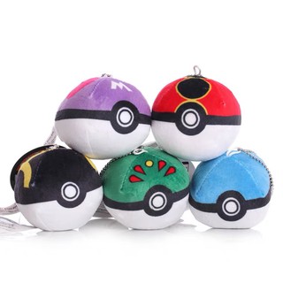 寶可夢新款精靈球 寶貝球絨毛玩偶 娃娃 神奇寶貝 Pokémon 皮卡丘 動漫周邊