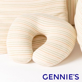 二手 【Gennies 奇妮】智慧恆溫抗菌嬰兒頸枕-原棉 呵護寶寶頸椎 嬰幼兒寢具 百貨專櫃品牌