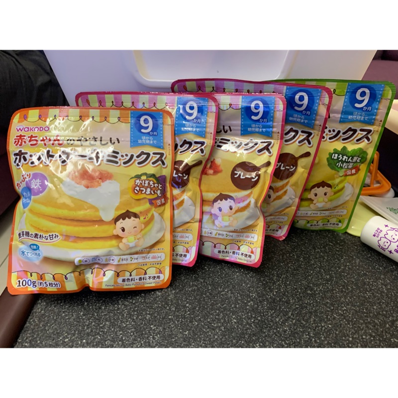 日本 和光堂 寶寶鬆餅粉