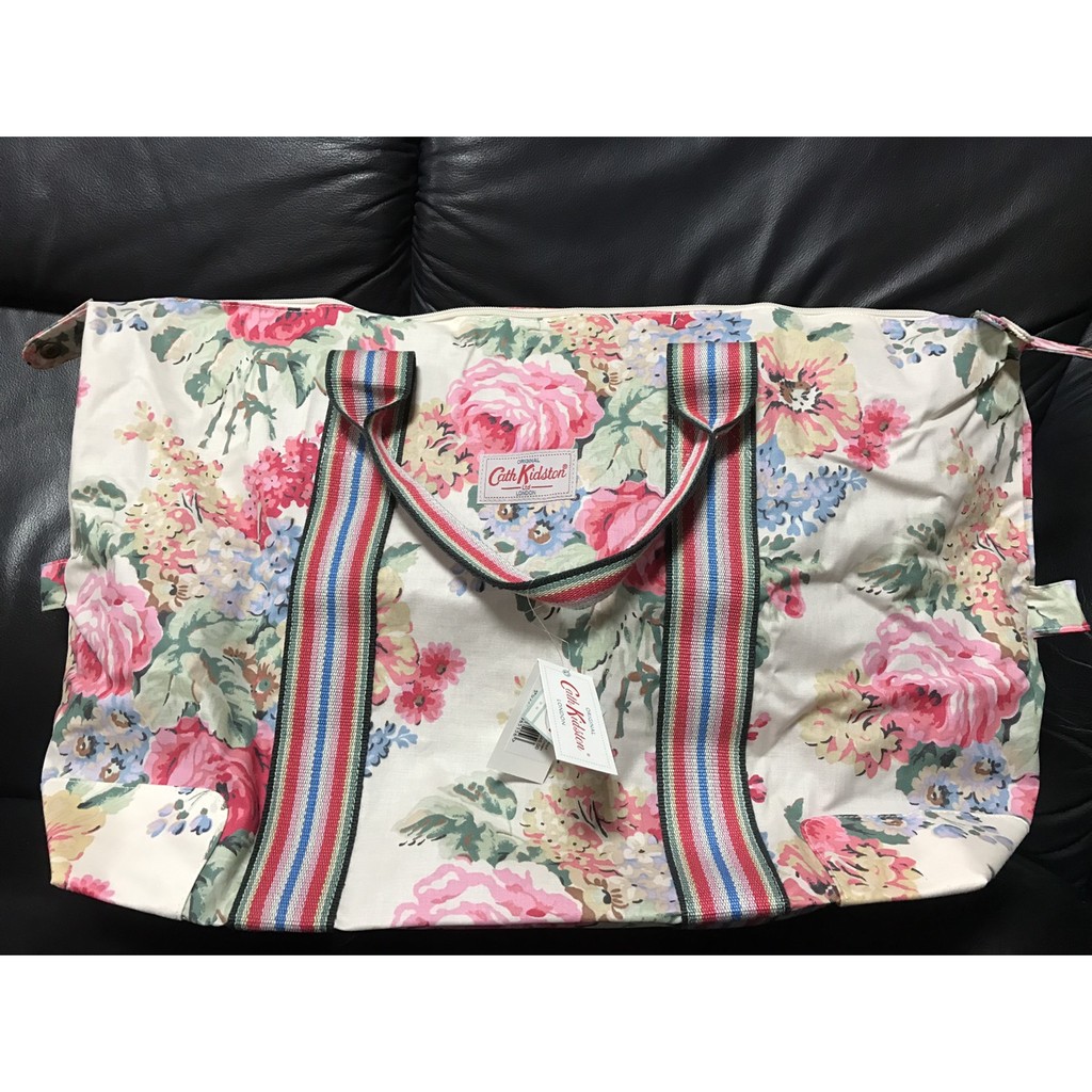 新品  英國 Cath Kidston 全新手提旅行袋 (可摺疊) 新品 包包 手提袋 旅行袋