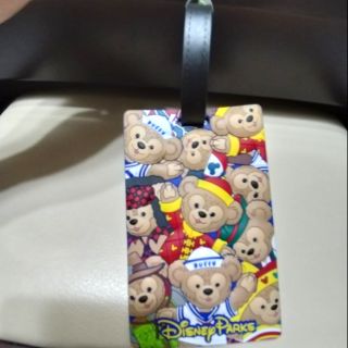 香港 Disney 迪士尼 達菲熊 行李吊牌