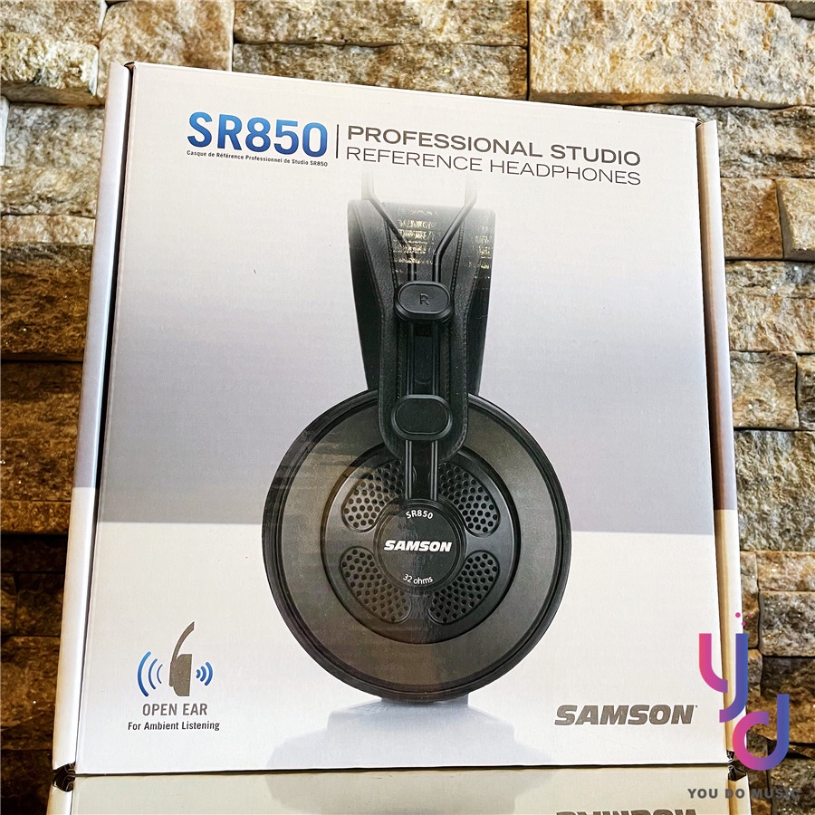 入門推薦 高CP值 免運費 SAMSON SR850 半開放式 耳罩式 監聽 耳機 錄音 混音 K701 K702 參考