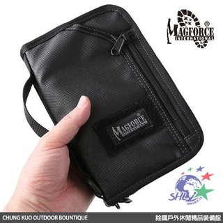 詮國 馬蓋先 Magforce - 旅行家護照證件袋 (膠注黑) / 軍規級材質模組化裝備 | 0820 B02