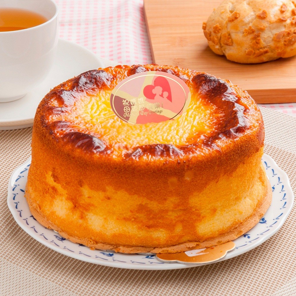 【快樂桃樂斯】預購-樂活e棧-生日快樂造型蛋糕-岩燒起司蜂蜜蛋糕(6吋/顆)