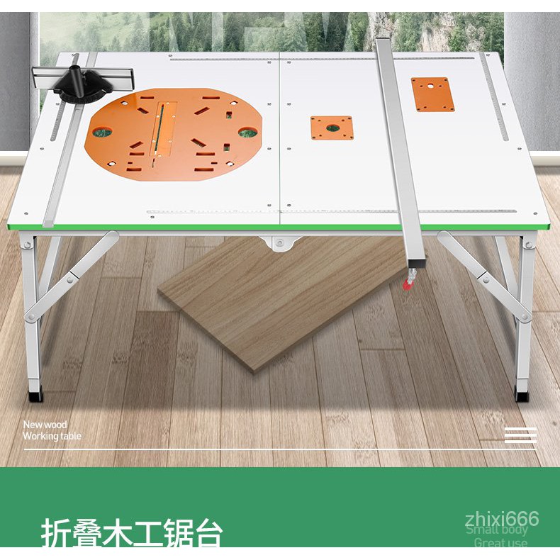 免運 木工工作台佰輝折疊小據木工鋸台多功能便攜式推台鋸裝修倒裝小型木工工作台 蝦皮購物