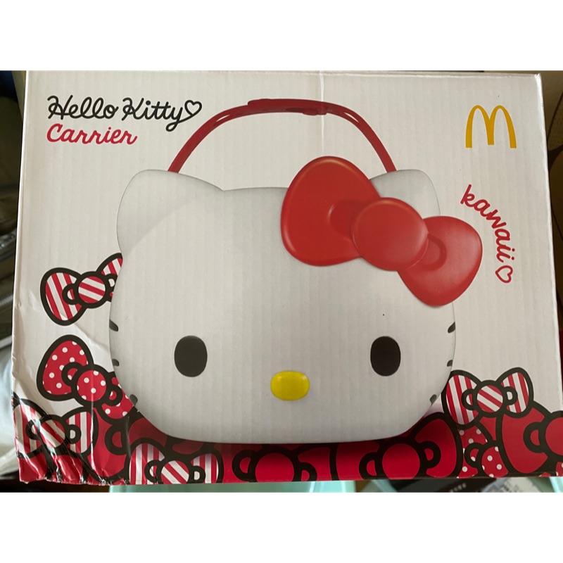 全新麥當勞 Hello Kitty 萬用置物提籃 薯條盒
