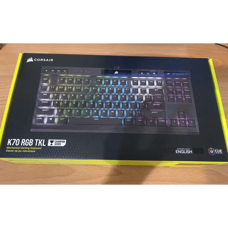 (二手）海盜船 CORSAIR K70 RGB TKL 80% 機械式鍵盤