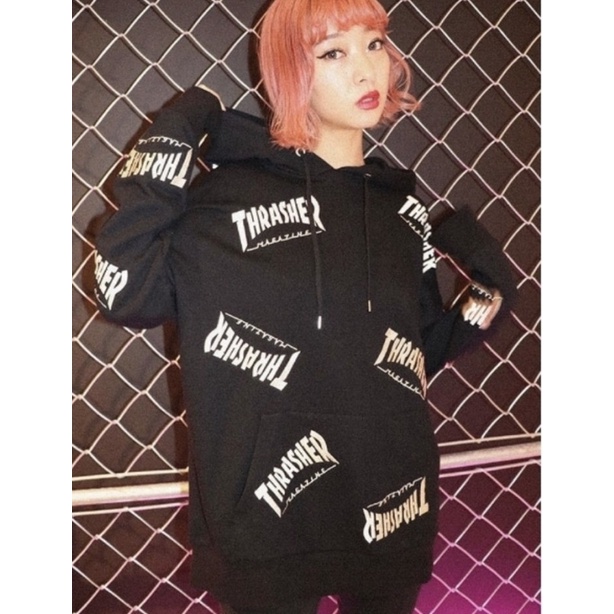 THRASHER×jouetie聯名刺繡帽踢