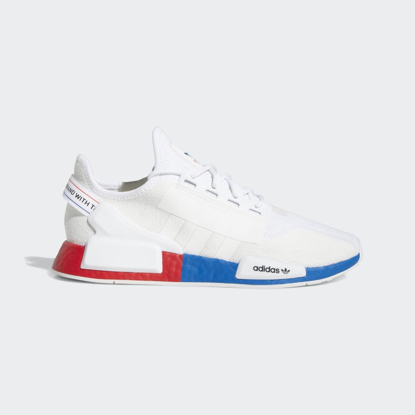 【小八】adidas NMD R1 V2 White Red Blue 白紅藍 FX4148