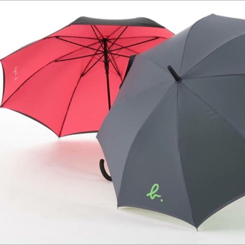 agnes b. 長直傘 限定版 5款 木質柄 藍天白雲 撞色雙色傘 下雨 汽車傘 精品傘