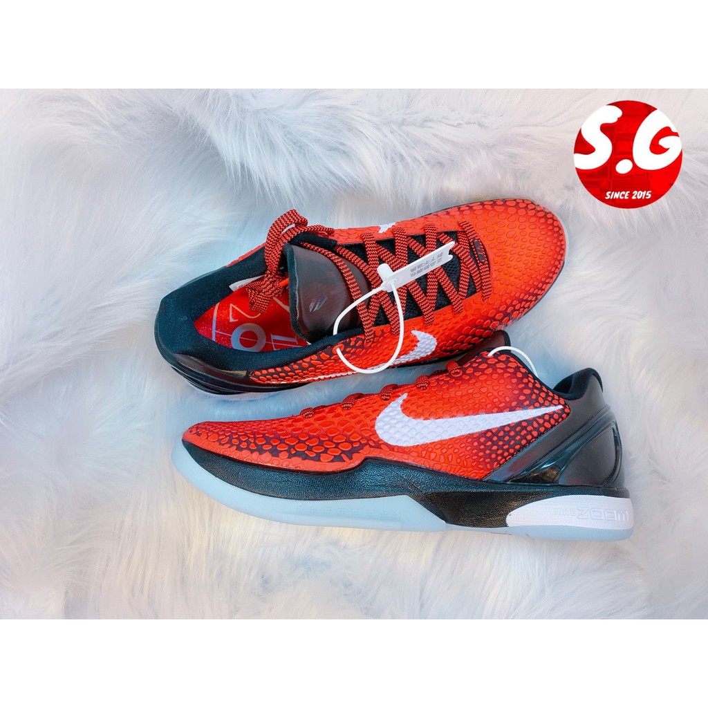 S.G Nike Kobe 6 Protro All-Star 6代 DH9888-600 黑紅 全明星 蛇紋 2021