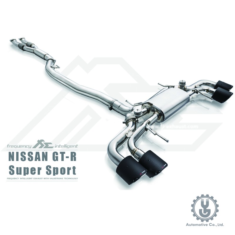 FI 高流量帶三元催化頭段 當派 排氣管 NISSAN R35 GTR Super Sport 底盤【YGAUTO】