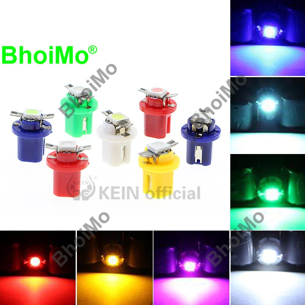 BhoiMo 現貨 T5 儀錶板 LED 燈泡 B8.5D 儀表燈 示寬燈 中控檯燈 儀錶盤燈 汽車用品 機車燈泡