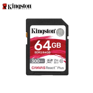 金士頓 64GB Kingston Canvas React Plus SDXC UHS-II V90 U3 記憶卡