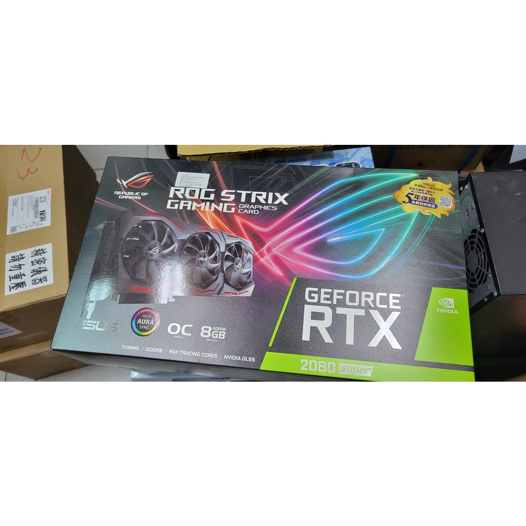 點子電腦-北投◎  ASUS ROG中古良品 RTX 2080 SUPER 2080S三風扇 顯示卡11500元