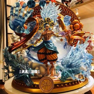 ✿快速出貨✿ 航海王公仔 雷神艾尼路 海賊王GK雕像 艾尼路 黑珍珠系列 魯夫 巨大模型 擺件 禮物