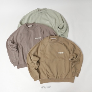 FOG Fear Of God Essentials CREWNECK 植絨刷毛大學T 衛衣【192BT212044F】