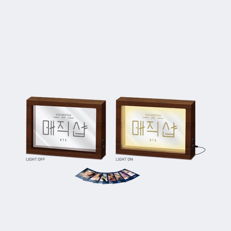 Bts 防彈少年團五期fm 燈箱mood Light 小卡拆售 蝦皮購物