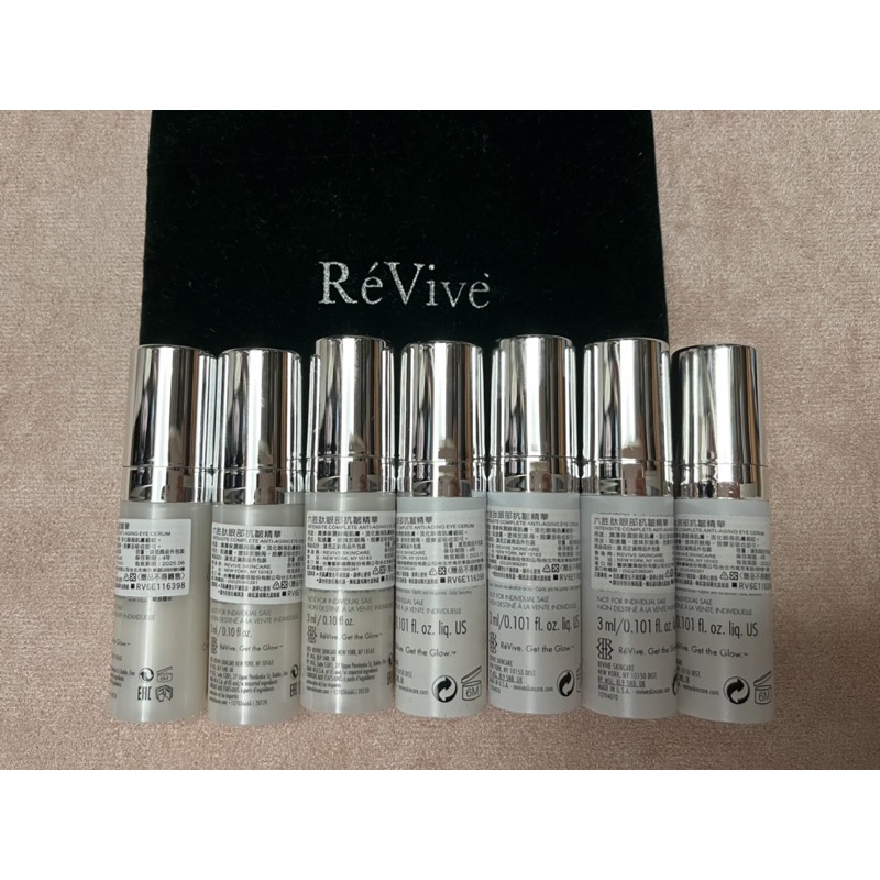 ReVive六胜肽眼部3ml/臉部抗皺精華5ml