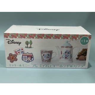 🎀迪士尼💖正版 日版 Disney 米奇 Mickey 米妮 Minnie 茶壺 茶杯 茶具 下午茶組 全新未拆封